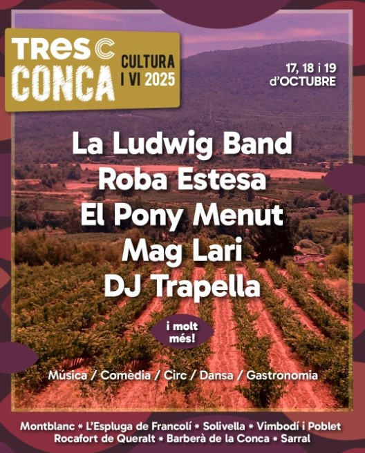 Festival TRESC CONCA: Cultura i vi