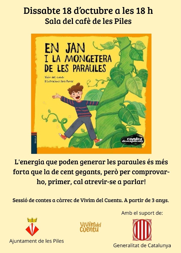 Sessió de contes a Les Piles