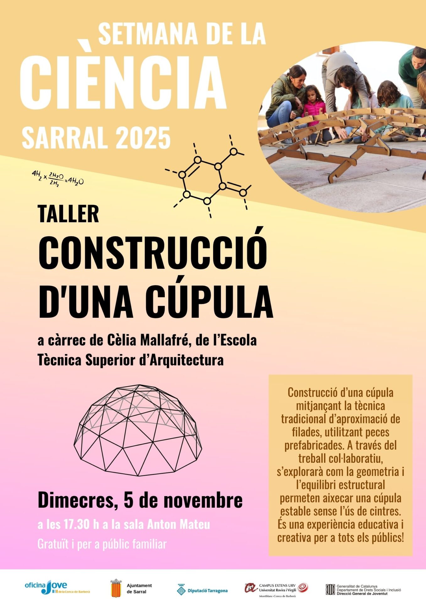 5 nov. 17.30h Sarrral Setmana ciènciaSARRAL