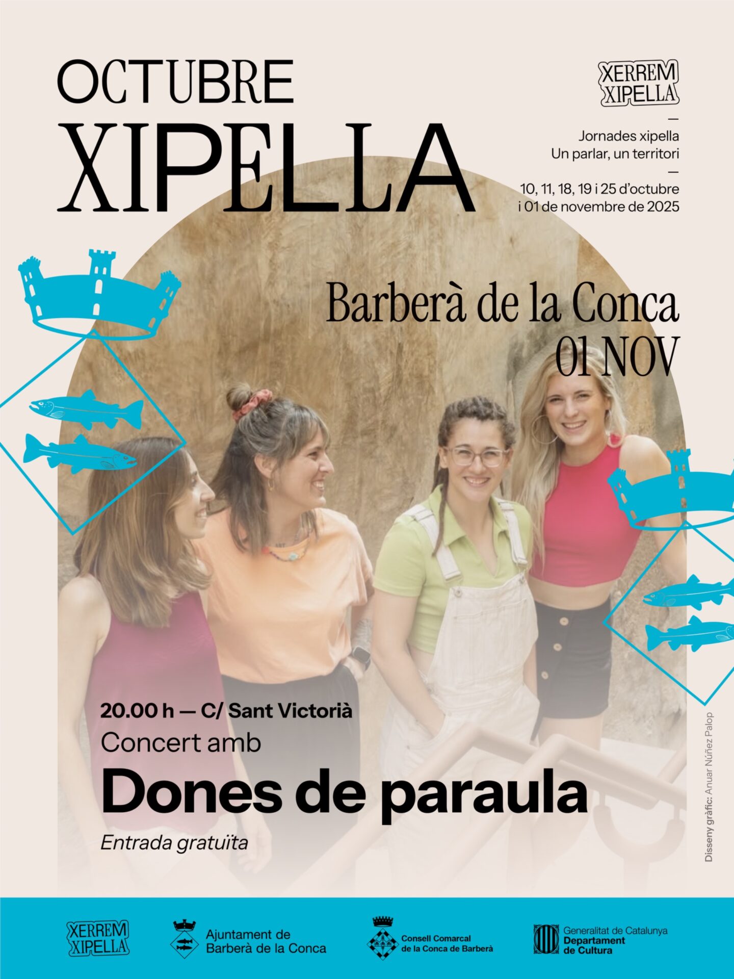 Concert a Barberà de la Conca a càrrec de "Dones de Paraula"